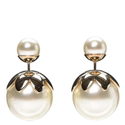 christian dior ohrringe|dior pearl earrings.